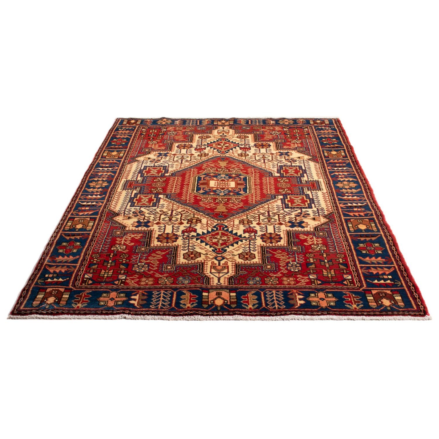 Perserteppich - Nomadic - 223 x 140 cm - rot
