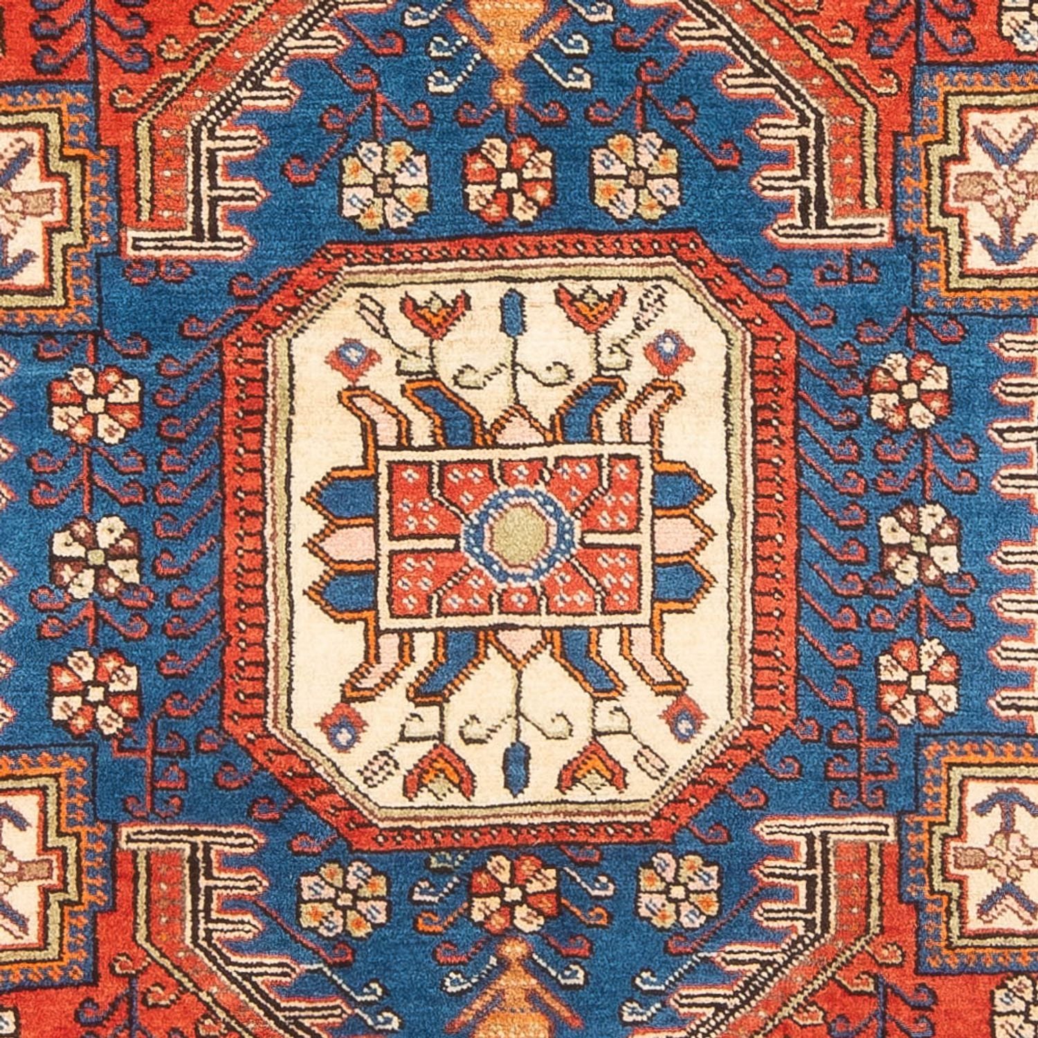 Perserteppich - Nomadic - 202 x 140 cm - blau