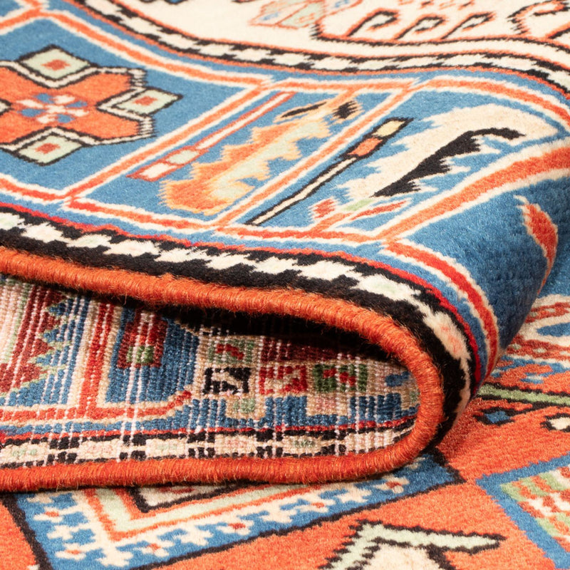 Perserteppich - Nomadic - 203 x 132 cm - blau