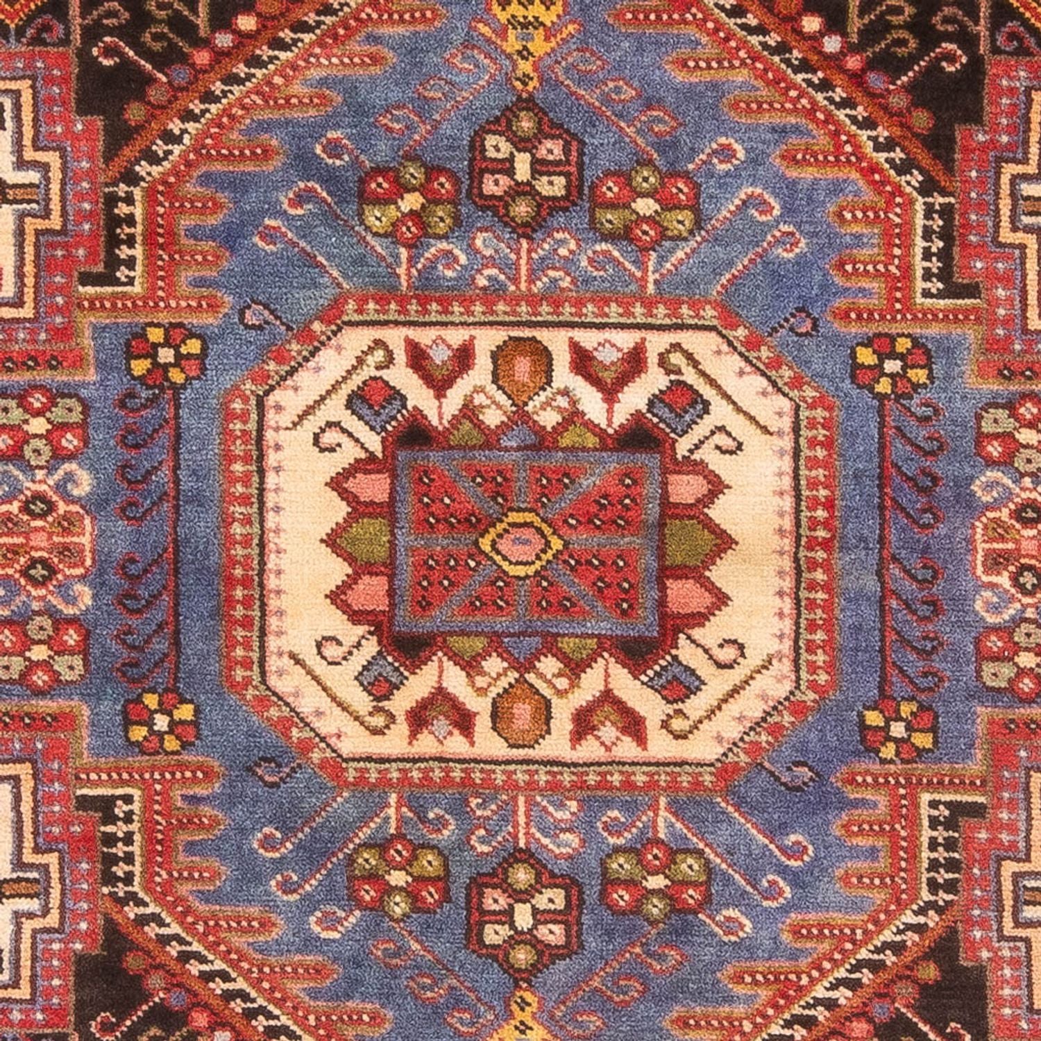 Tapis persan - Nomadic - 200 x 150 cm - bleu