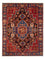 Perserteppich - Nomadic - 187 x 136 cm - bordeauxrot