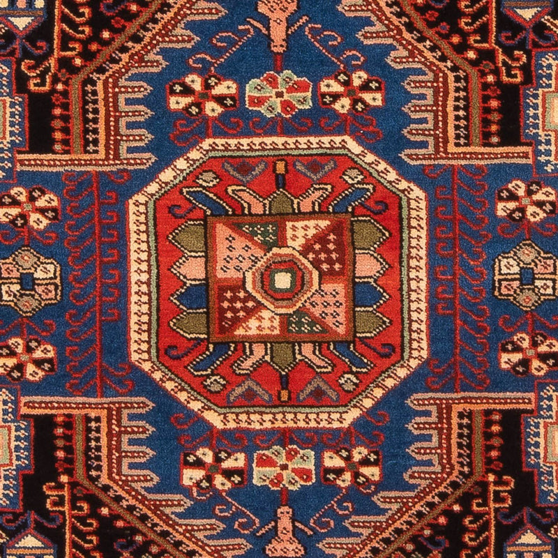Perserteppich - Nomadic - 187 x 136 cm - bordeauxrot