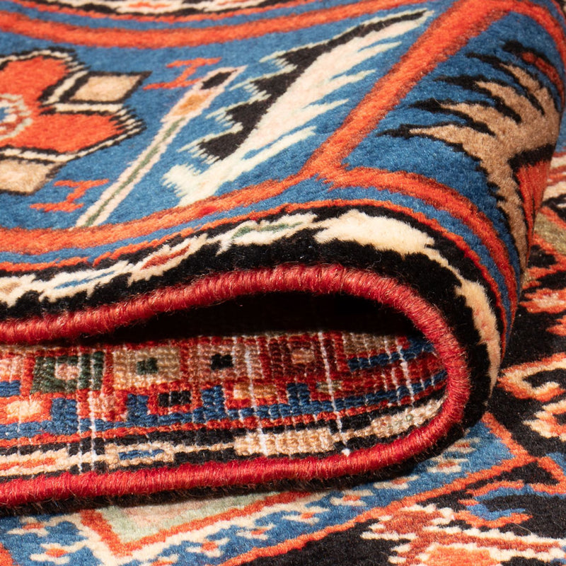 Perserteppich - Nomadic - 187 x 136 cm - bordeauxrot