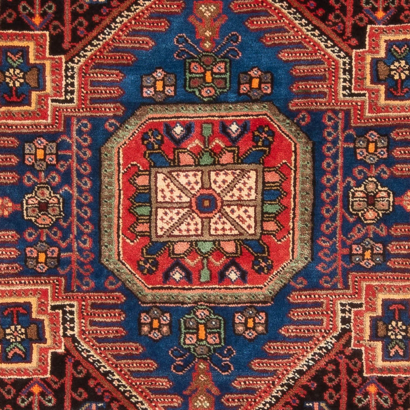 Perserteppich - Nomadic - 202 x 148 cm - bordeauxrot