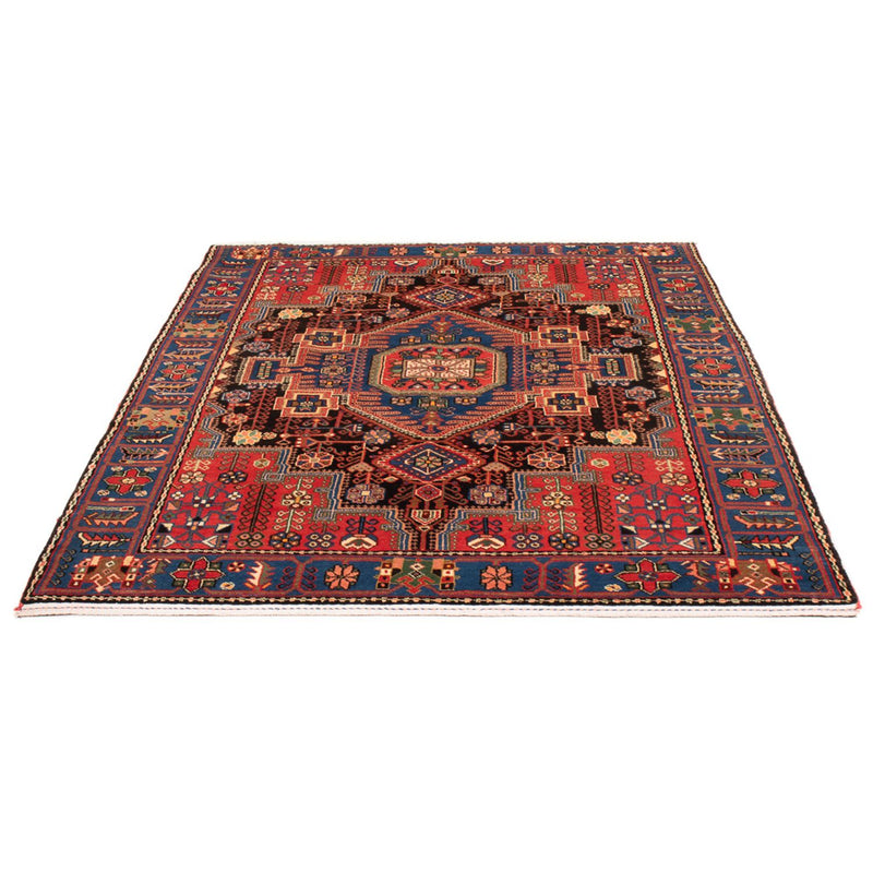 Perserteppich - Nomadic - 202 x 148 cm - bordeauxrot