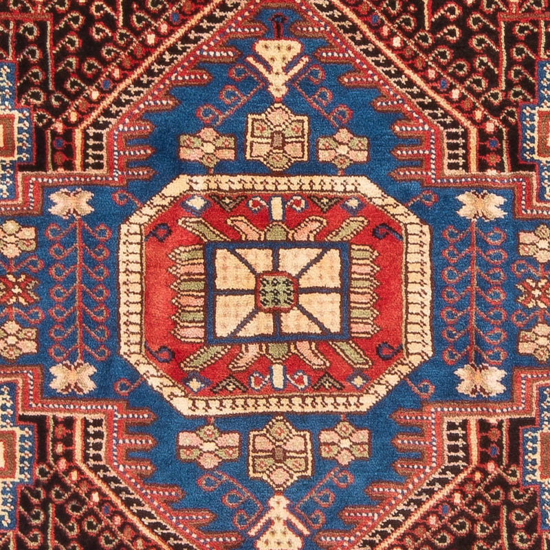 Perserteppich - Nomadic - 206 x 146 cm - bordeauxrot