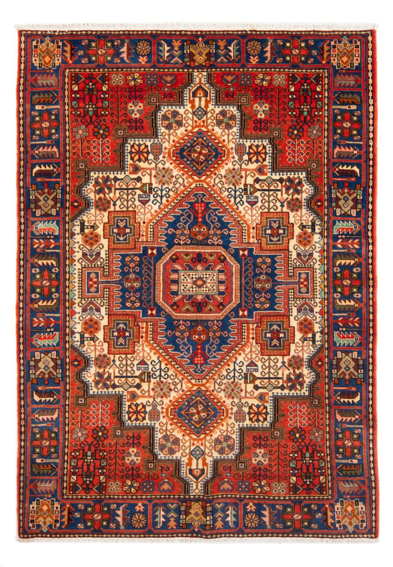 Perserteppich - Nomadic - 207 x 147 cm - hellbeige