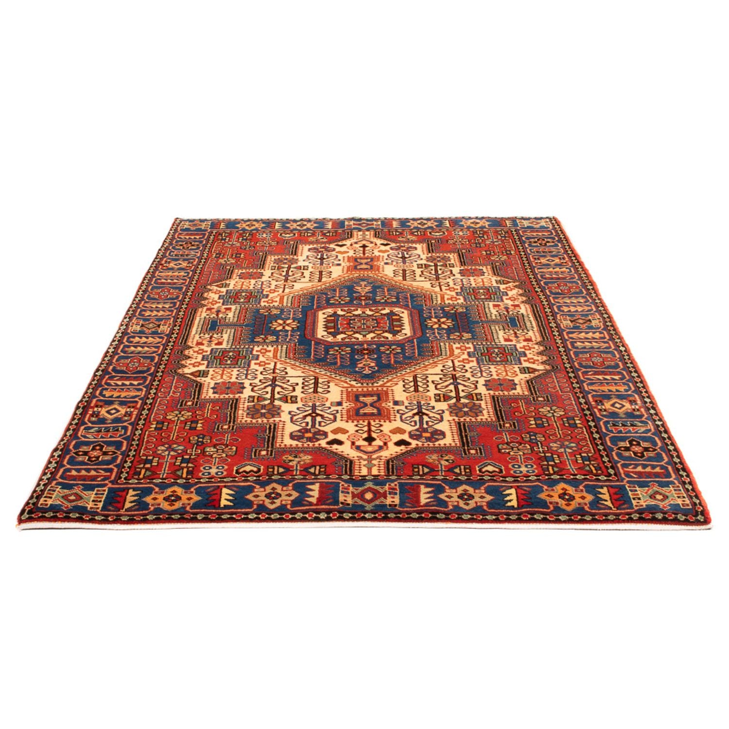 Perserteppich - Nomadic - 200 x 146 cm - hellbeige