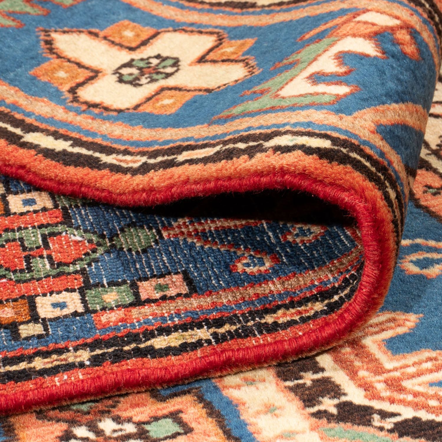 Perserteppich - Nomadic - 201 x 137 cm - blau