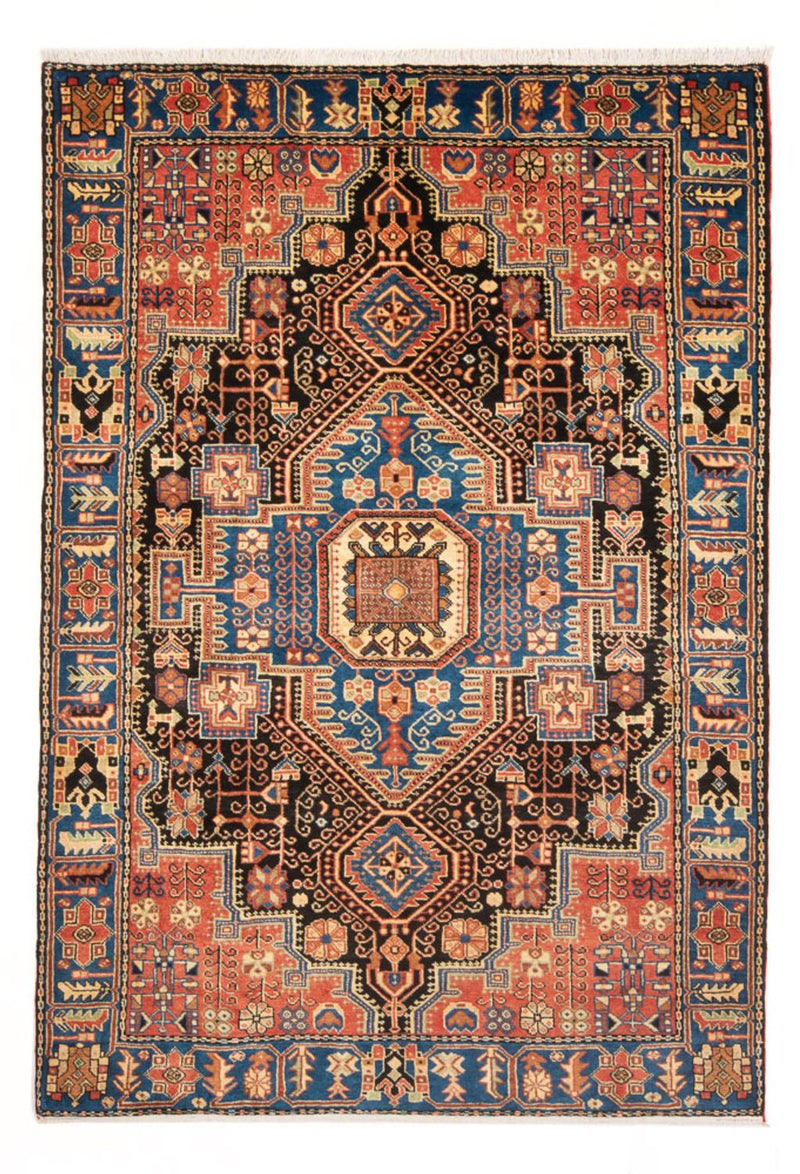 Perserteppich - Nomadic - 188 x 156 cm - dunkelblau