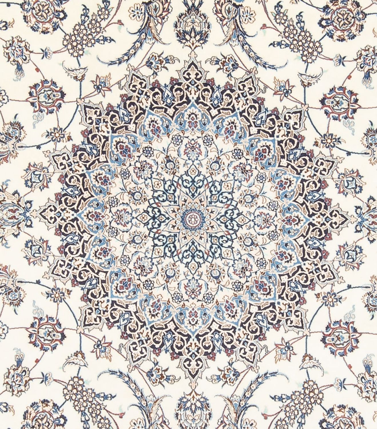 Tapis persan - Nain - 370 x 264 cm - crème