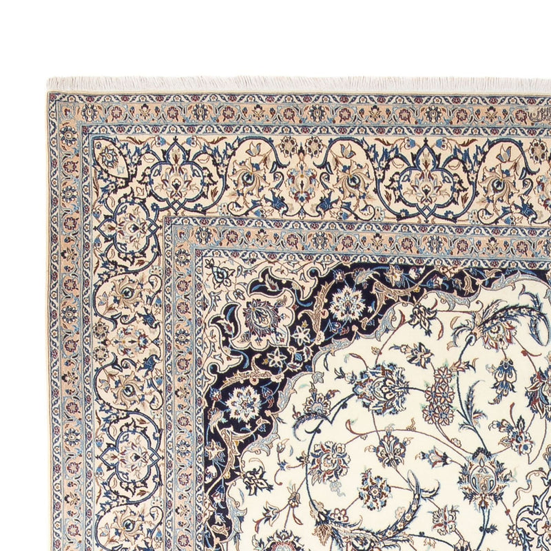 Tapis persan - Nain - 370 x 264 cm - crème