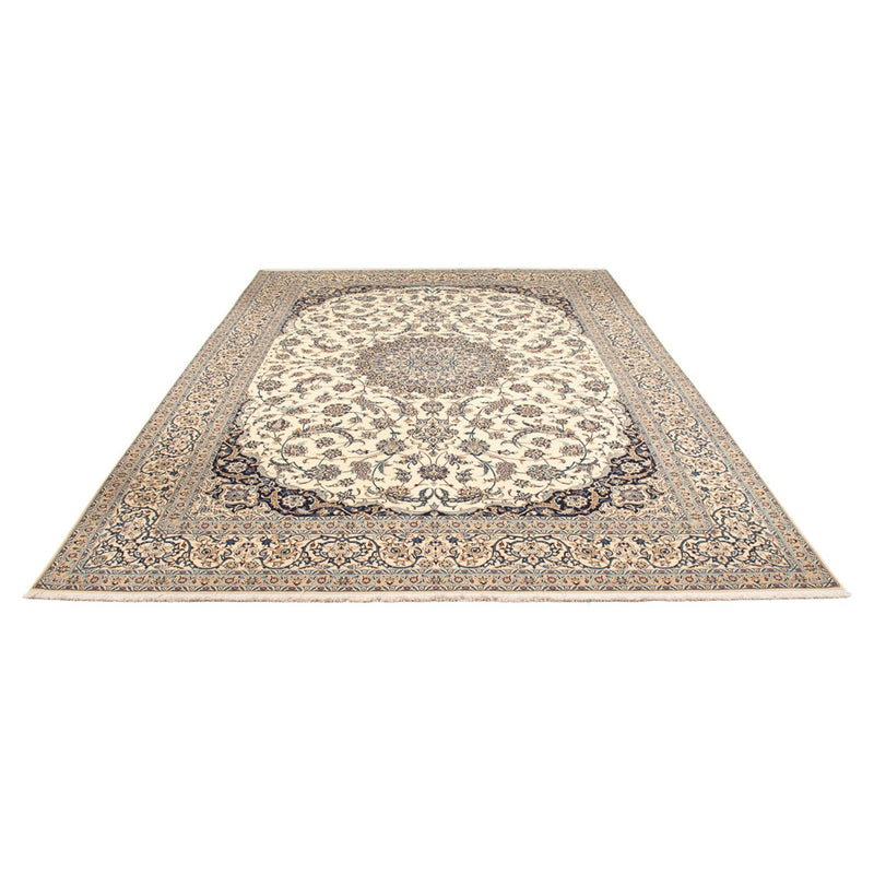 Tapis persan - Nain - 370 x 264 cm - crème