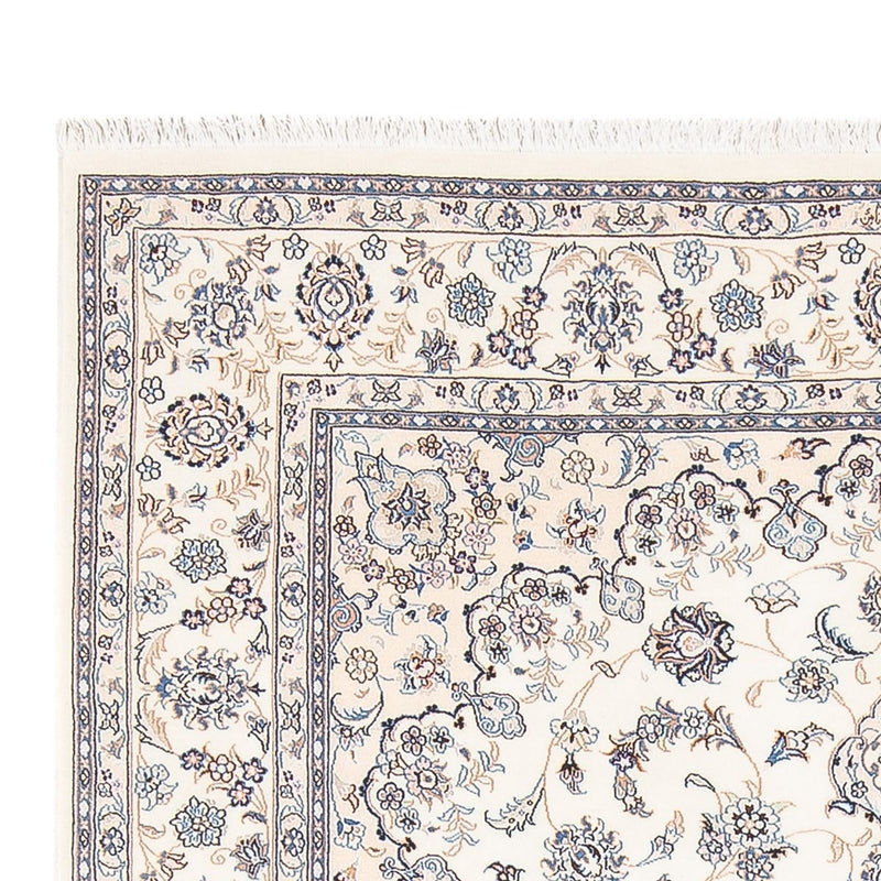 Tapis persan - Nain - Premium - 207 x 150 cm - crème