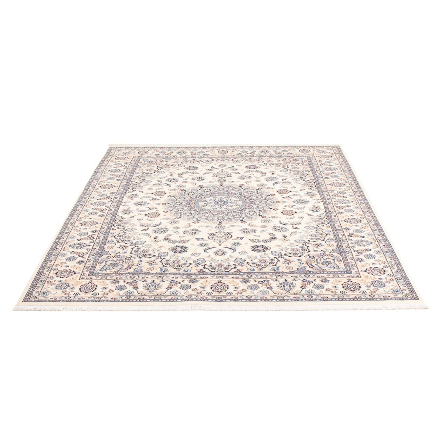Tapis persan - Nain - Premium - 207 x 150 cm - crème