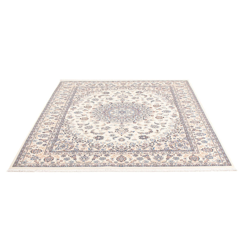 Tapis persan - Nain - Premium - 207 x 150 cm - crème