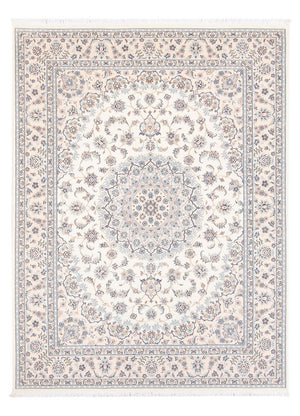 Tapis persan - Nain - Premium - 208 x 150 cm - crème