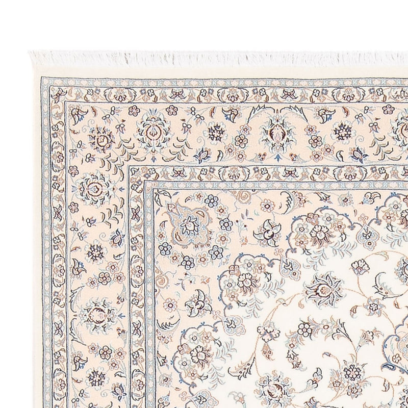 Tapis persan - Nain - Premium - 208 x 150 cm - crème