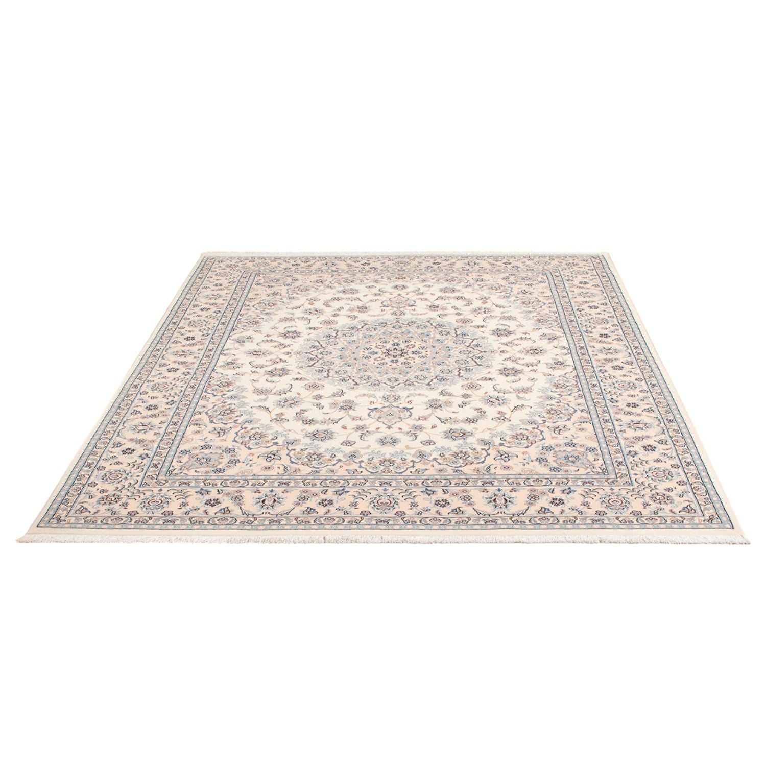 Tapis persan - Nain - Premium - 208 x 150 cm - crème