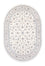 Tapis persan - Nain - Premium - 240 x 165 cm - crème