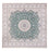 Tapis persan - Nain - Premium - 260 x 255 cm - vert