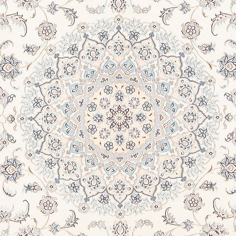 Tapis persan - Nain - Premium - 206 x 155 cm - crème