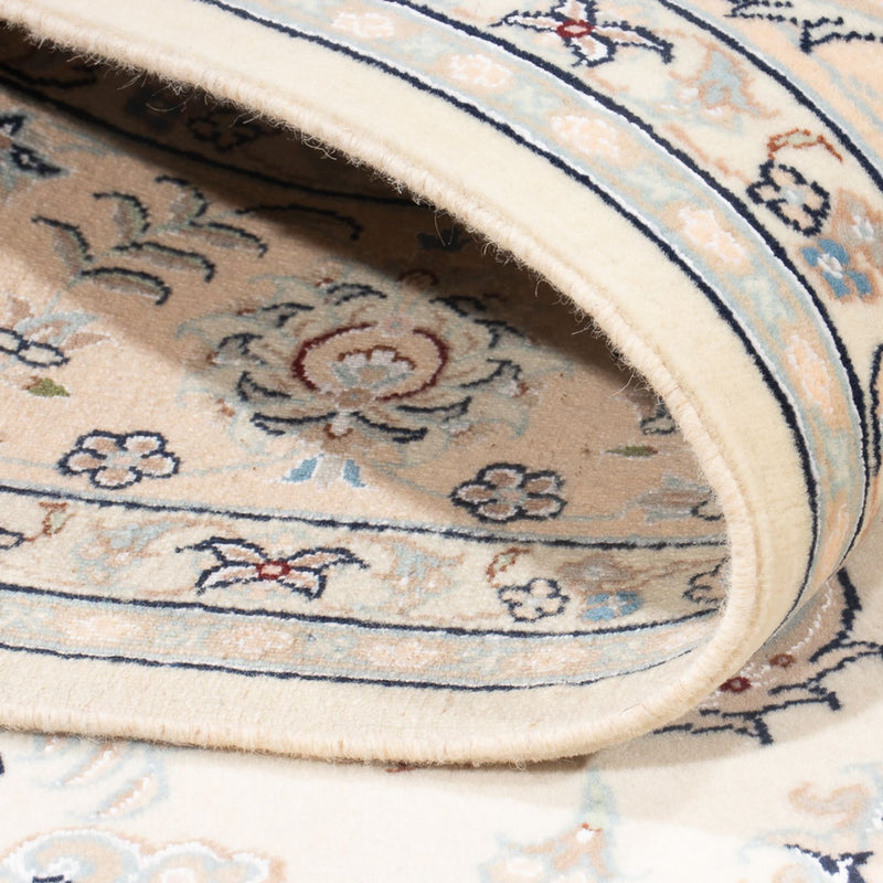 Tapis persan - Nain - Premium - 206 x 155 cm - crème