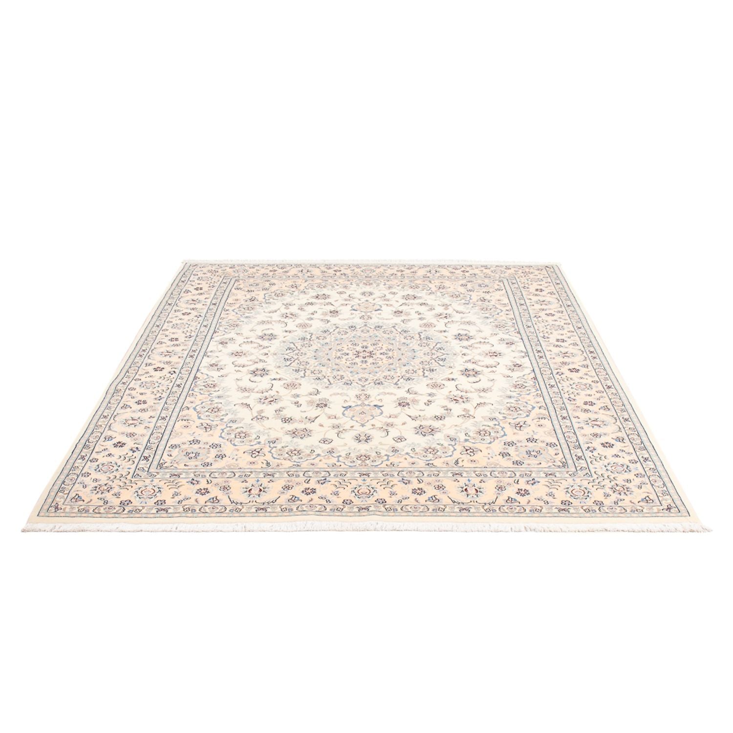 Tapis persan - Nain - Premium - 206 x 155 cm - crème