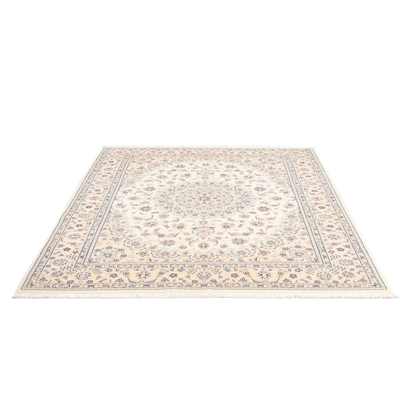 Tapis persan - Nain - Premium - 206 x 155 cm - crème