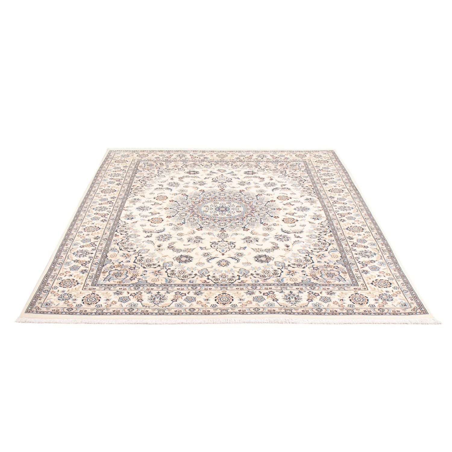 Tapis persan - Nain - Premium - 206 x 150 cm - crème