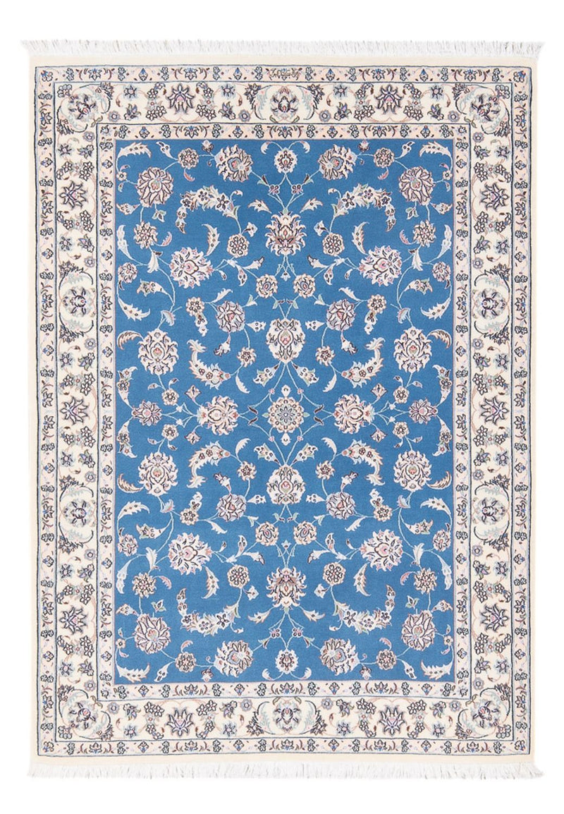 Tapis persan - Nain - Premium - 156 x 111 cm - bleu