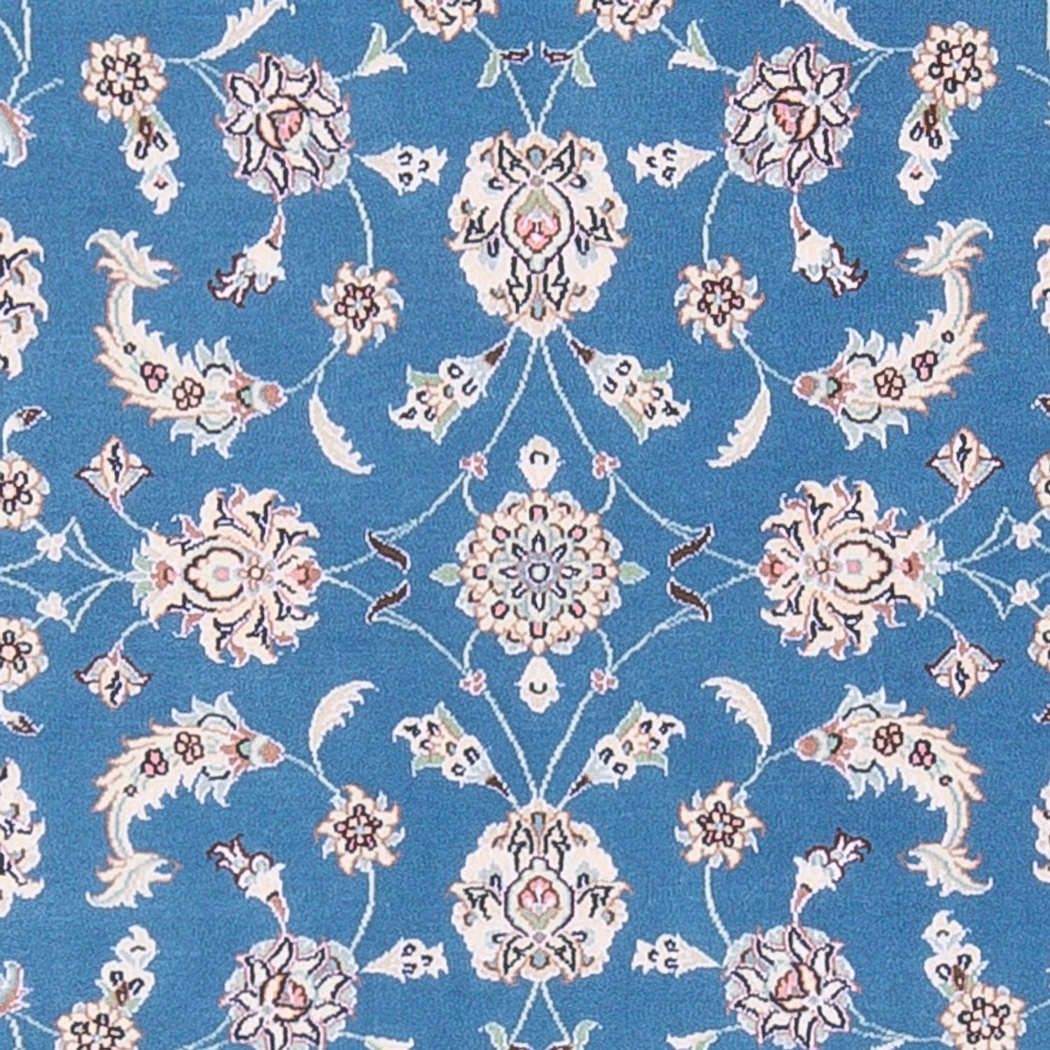 Tapis persan - Nain - Premium - 156 x 111 cm - bleu