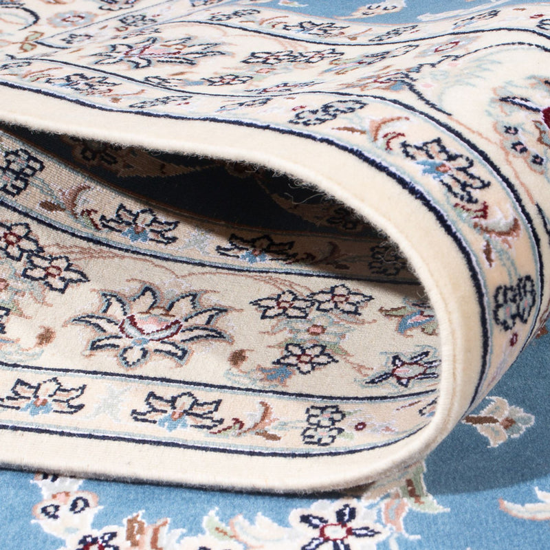 Tapis persan - Nain - Premium - 156 x 111 cm - bleu