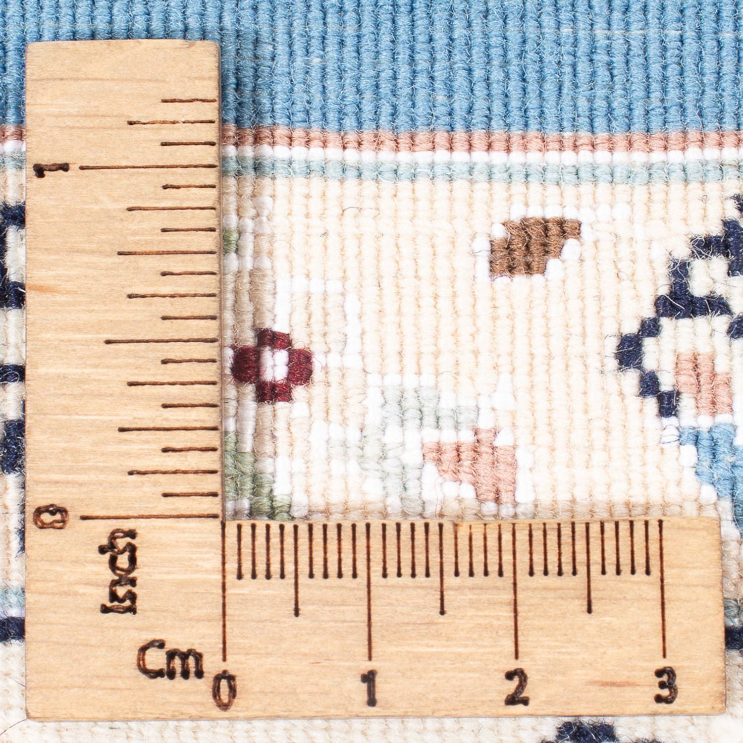 Tapis persan - Nain - Premium - 156 x 111 cm - bleu