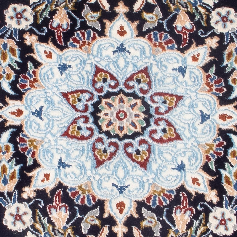 Tapis persan - Nain - Premium - 75 x 50 cm - bleu clair