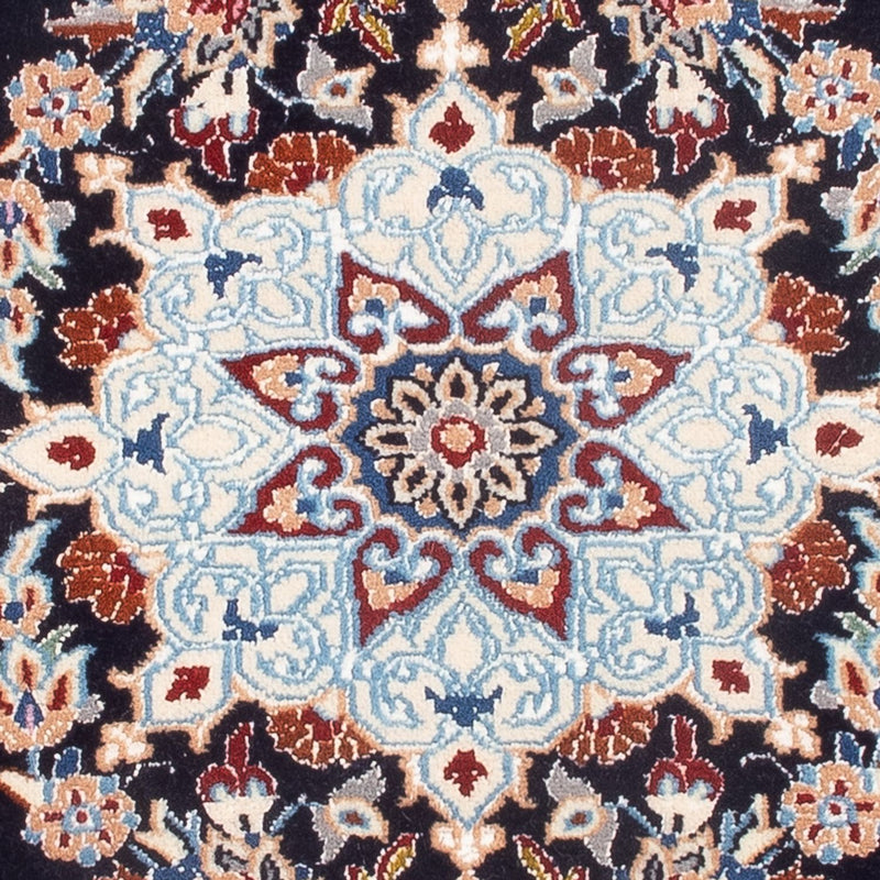 Tapis persan - Nain - Premium - 75 x 50 cm - bleu clair