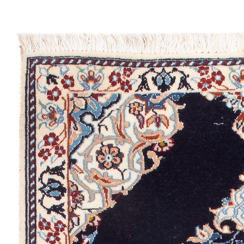 Tapis persan - Nain - Premium - 75 x 50 cm - bleu clair