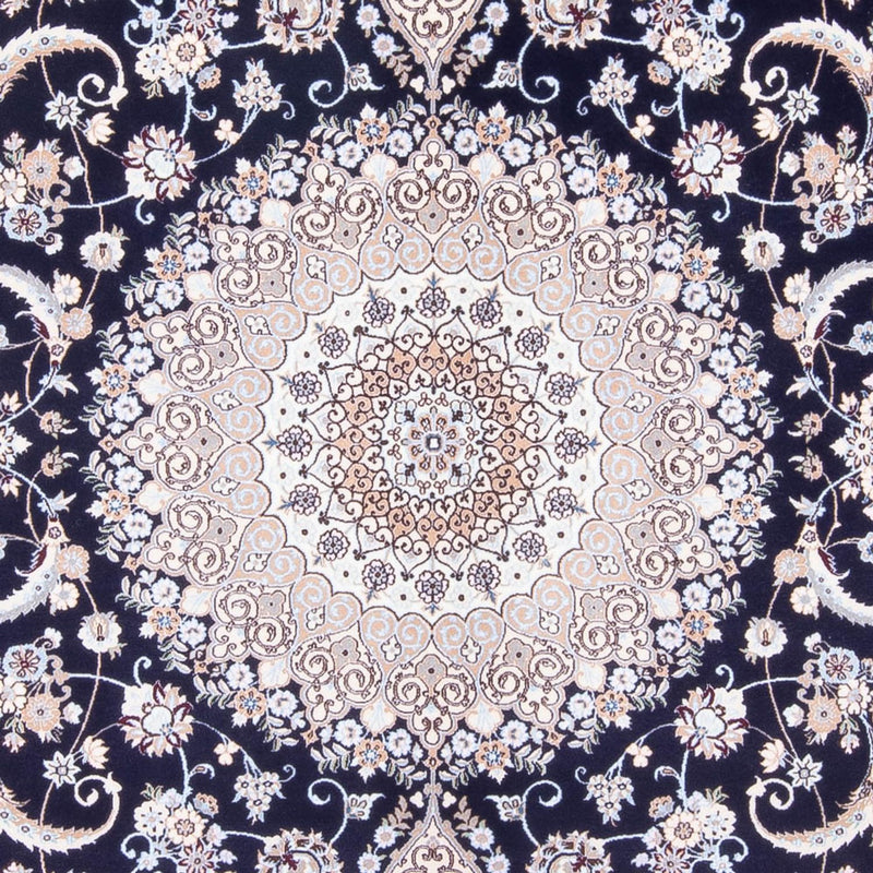 Tapis persan - Nain - Premium - 306 x 207 cm - bleu foncé