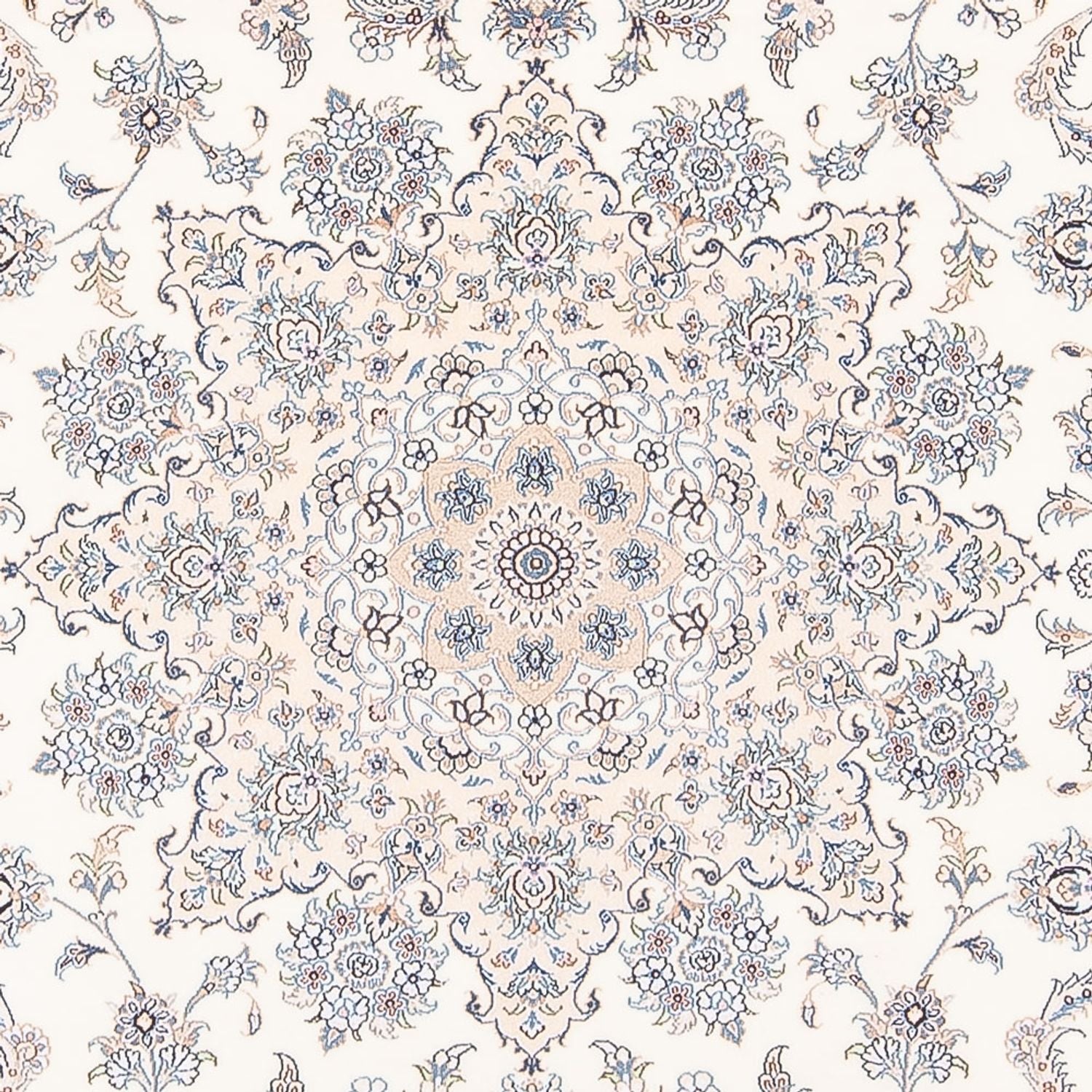 Tapis persan - Nain - Premium - 302 x 200 cm - crème