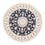 Tapis persan - Nain - Premium ronde  - 111 x 105 cm - bleu foncé