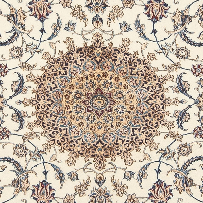 Tapis persan - Nain - Premium - 203 x 127 cm - beige clair