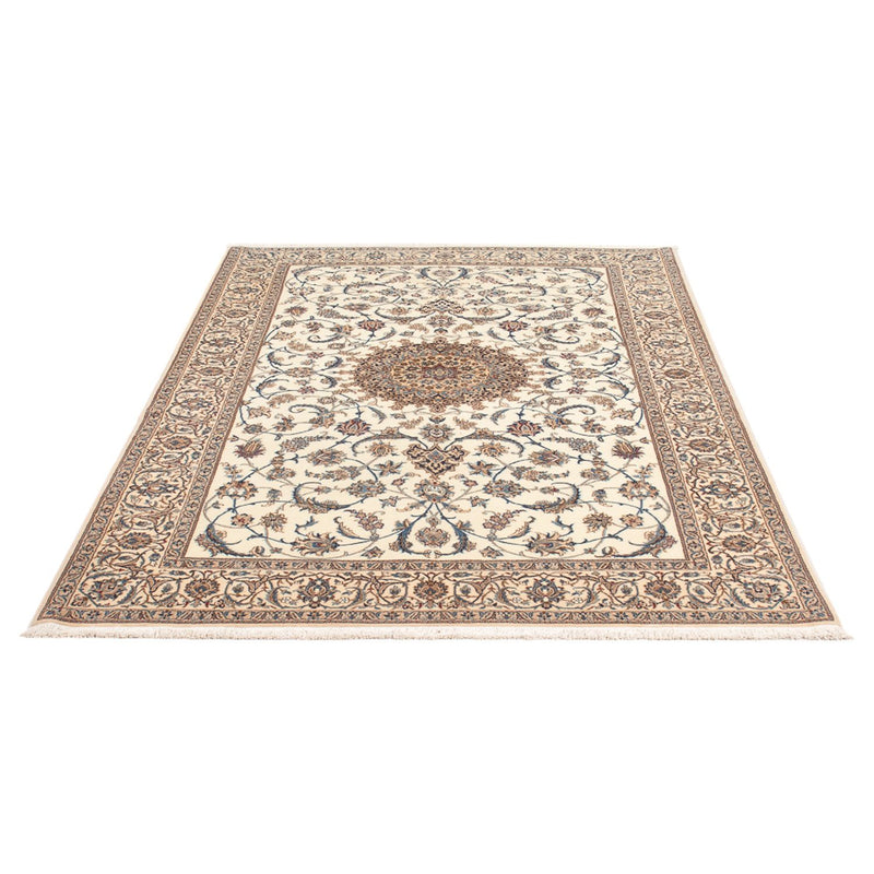 Tapis persan - Nain - Premium - 203 x 127 cm - beige clair