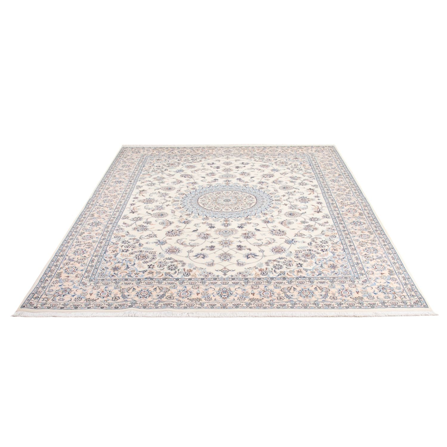 Tapis persan - Nain - Premium - 238 x 170 cm - bleu clair