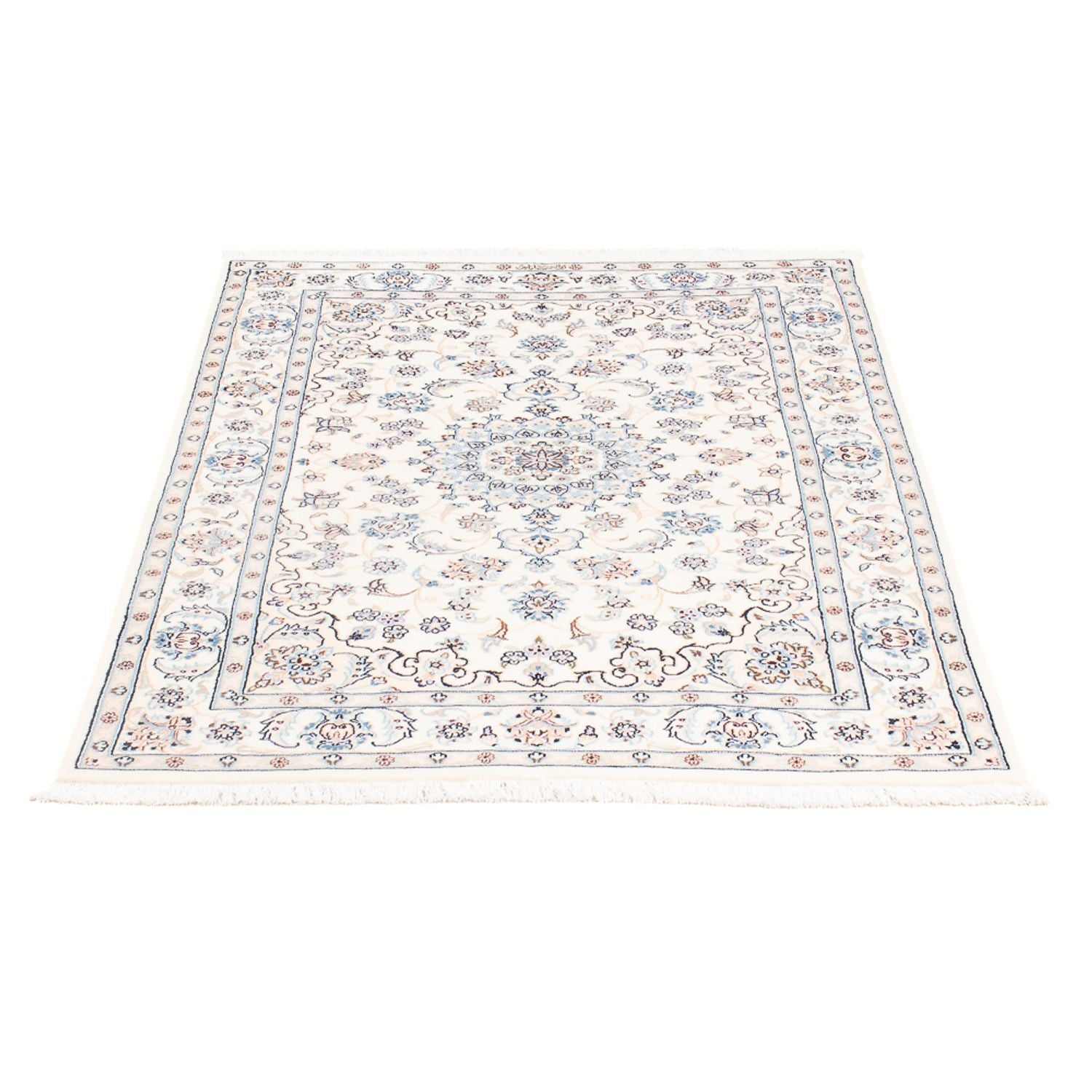 Perserteppich - Nain - Premium - 132 x 81 cm - creme