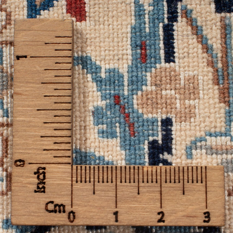 Tapis persan - Nain - Premium - 196 x 133 cm - bleu foncé