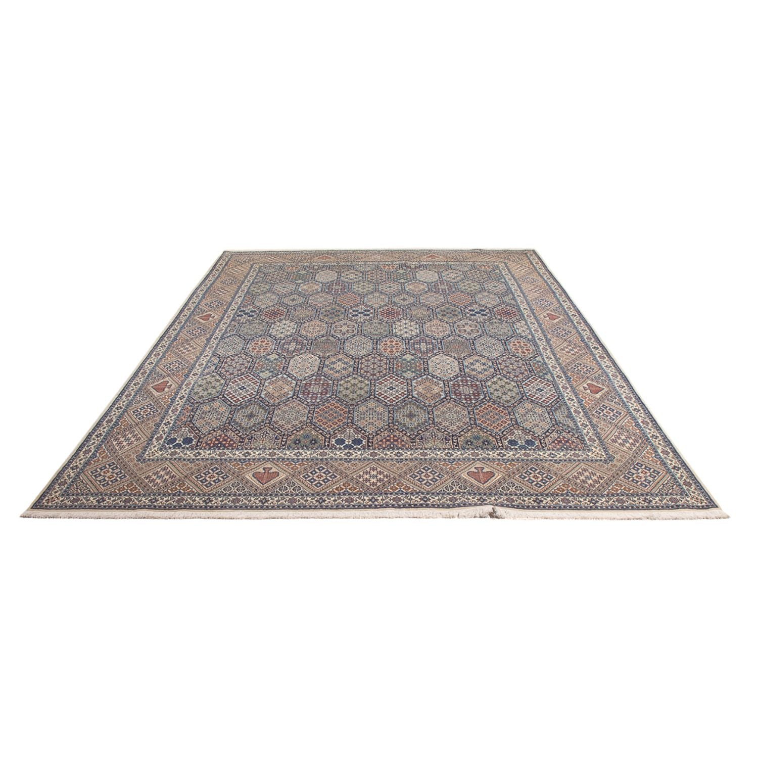 Tapis persan - Nain - Premium - 304 x 208 cm - sable