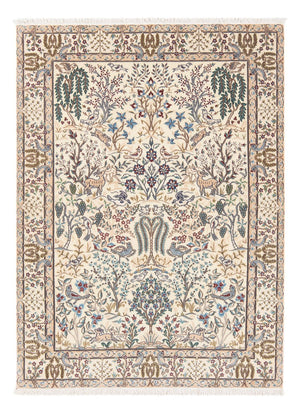Tapis persan - Nain - Premium - 140 x 100 cm - crème