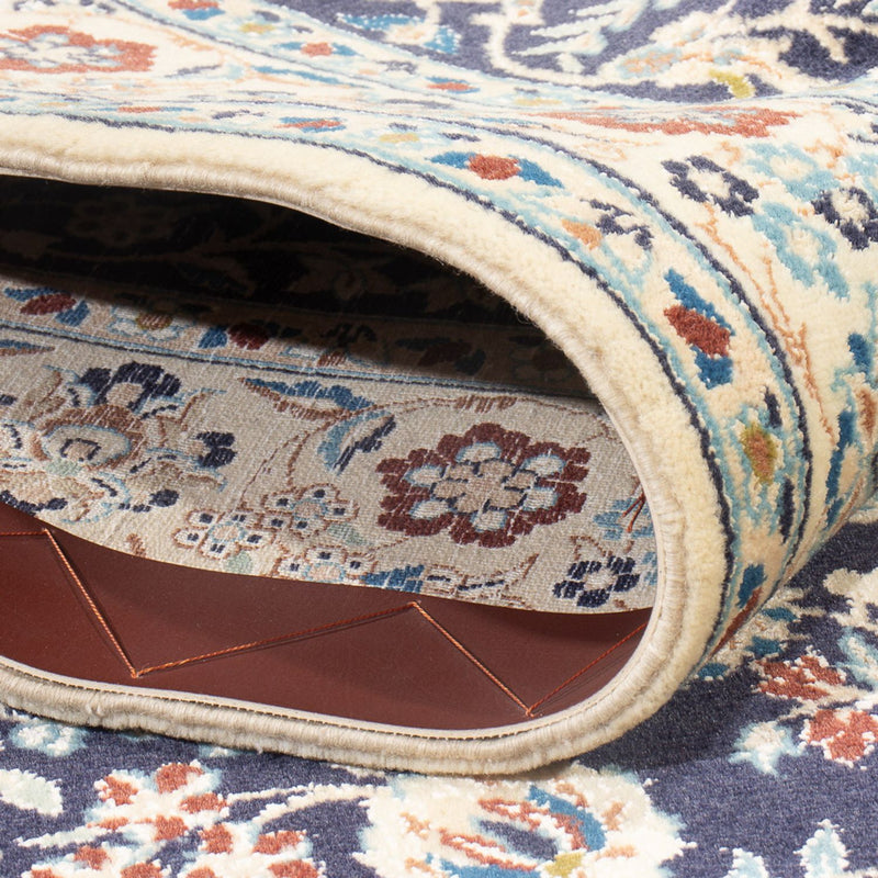 Tapis persan - Nain - Premium - 150 x 102 cm - bleu foncé