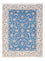 Tapis persan - Nain - Premium - 150 x 103 cm - bleu