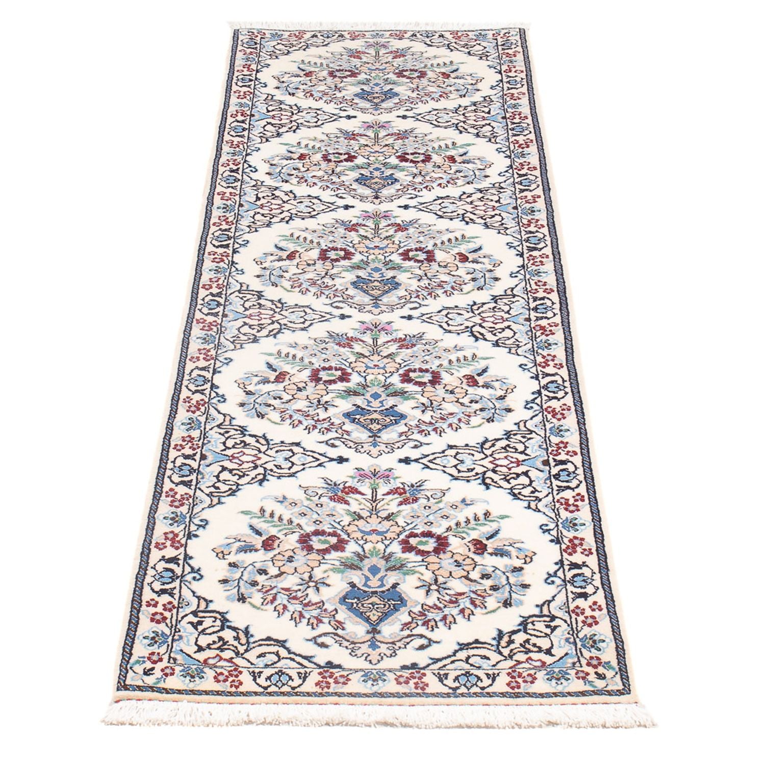 Läufer Perser - Nain - Premium - 194 x 48 cm - creme